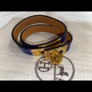 Hermes Kelly Double Tour Bracelet NWOT